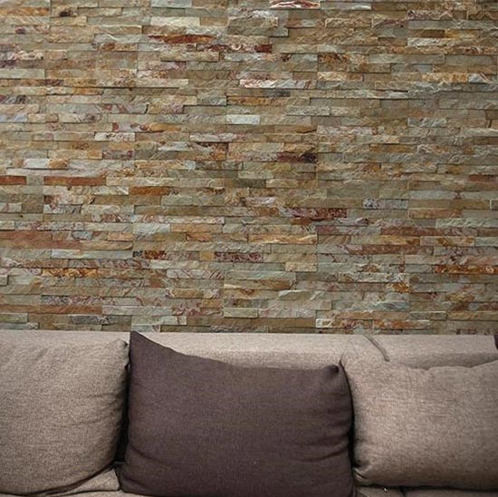 Sparta Kalkstein Wandverkleidungsplatte 15 x 60 cm